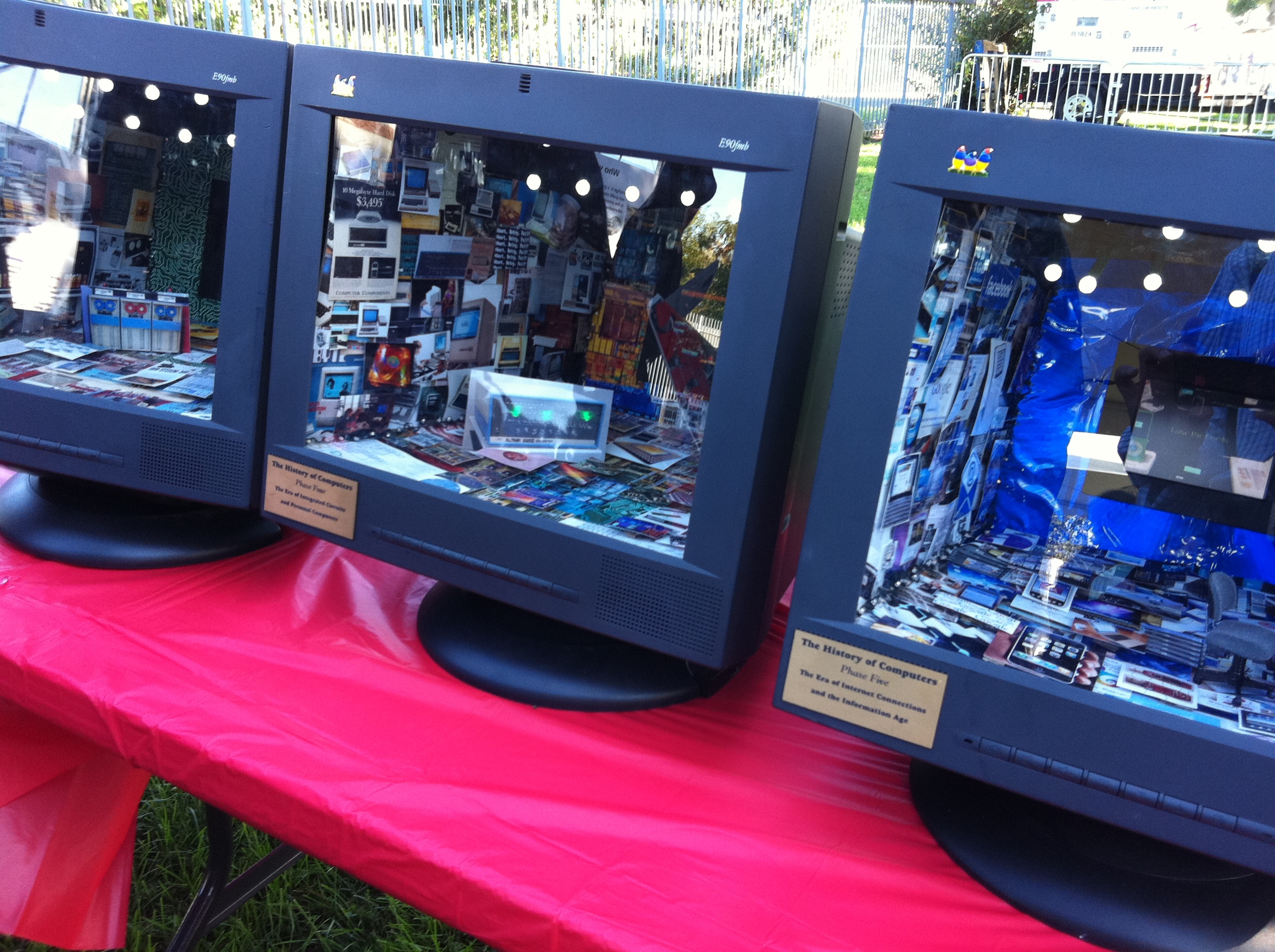 I went to Maker Faire. It's one part technology trade show and one part carnival sideshow.