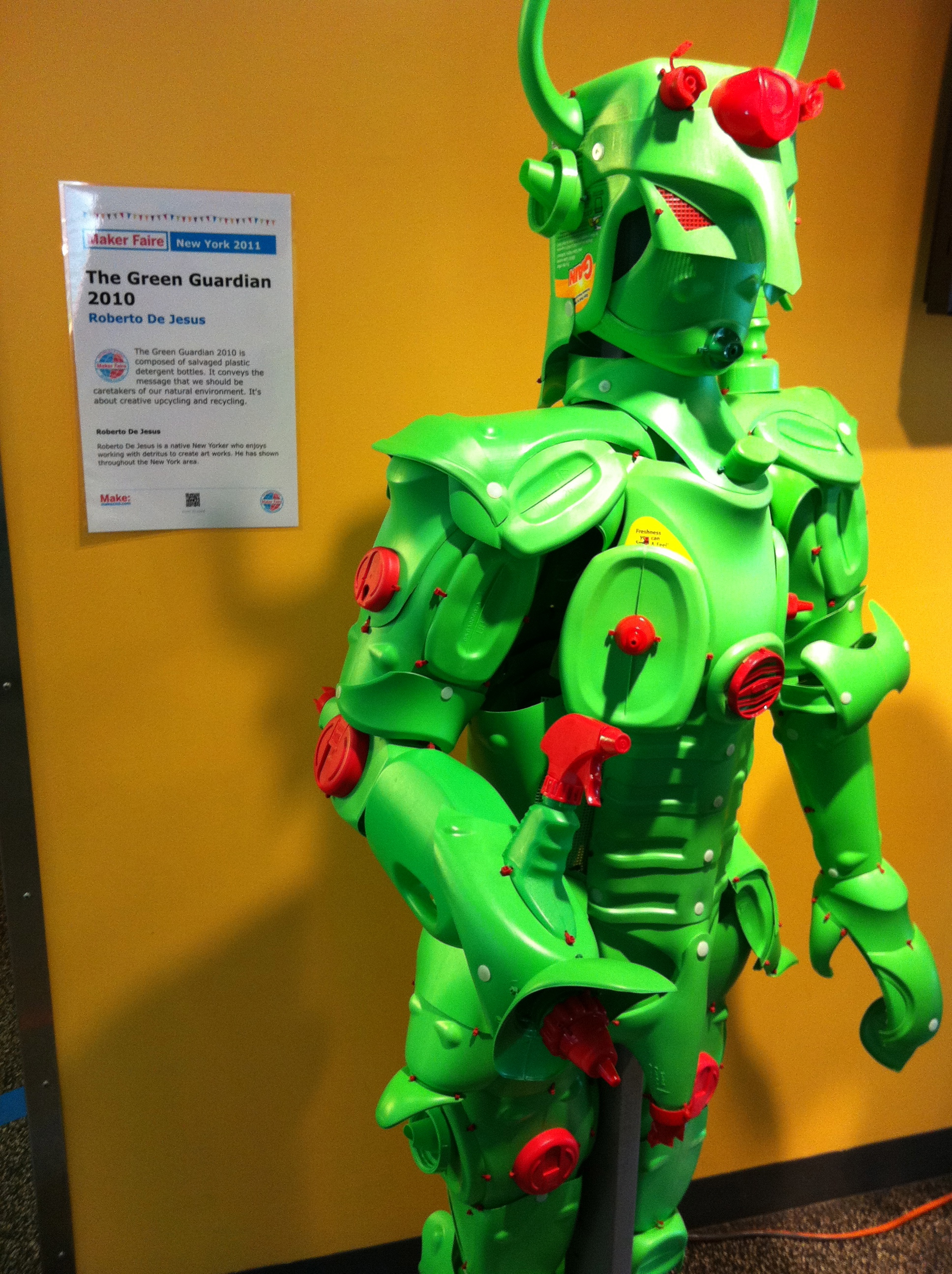 I went to Maker Faire. It's one part technology trade show and one part carnival sideshow.