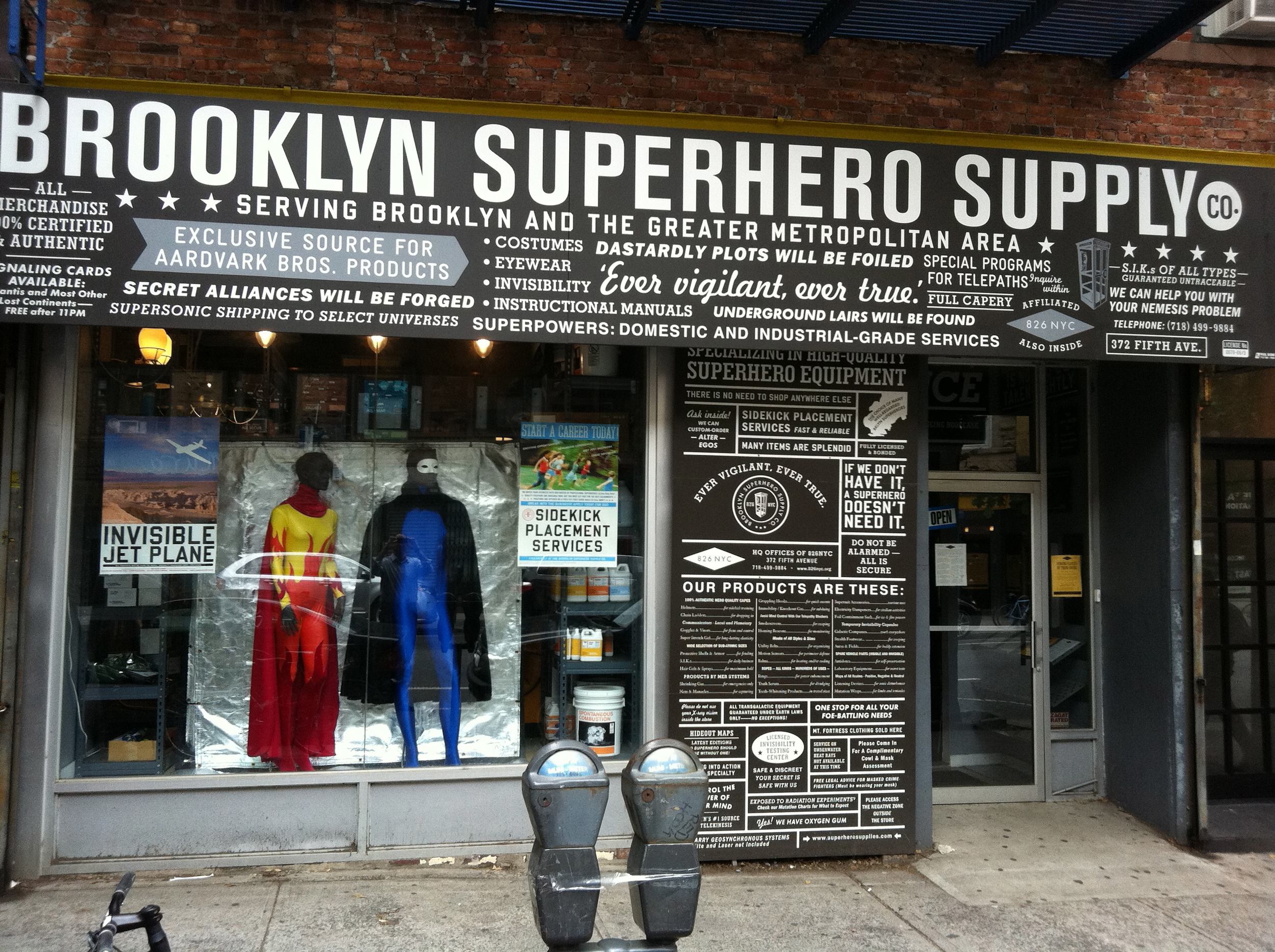 I was devillainized at the Brooklyn Superhero Supply Co.
