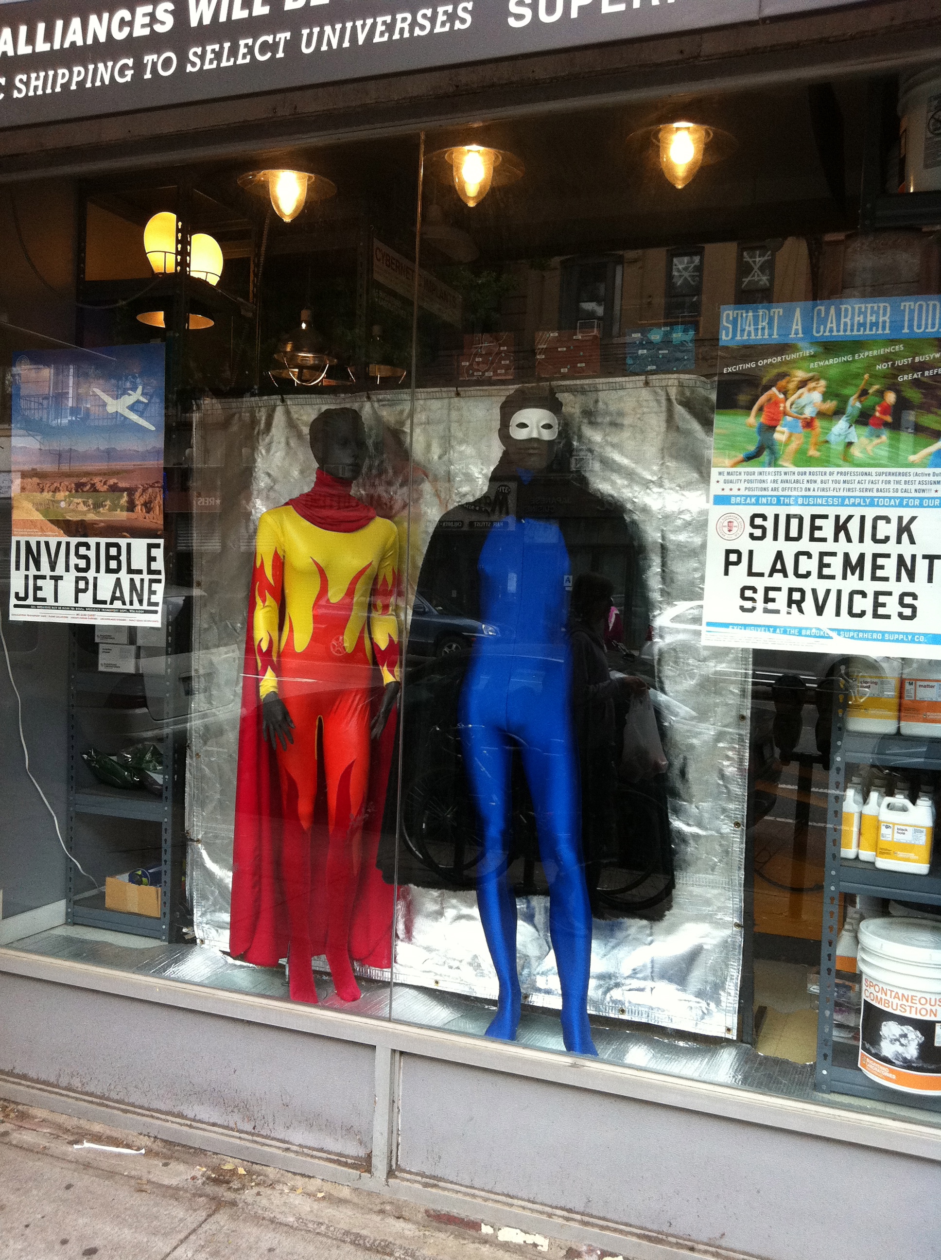 I was devillainized at the Brooklyn Superhero Supply Co.