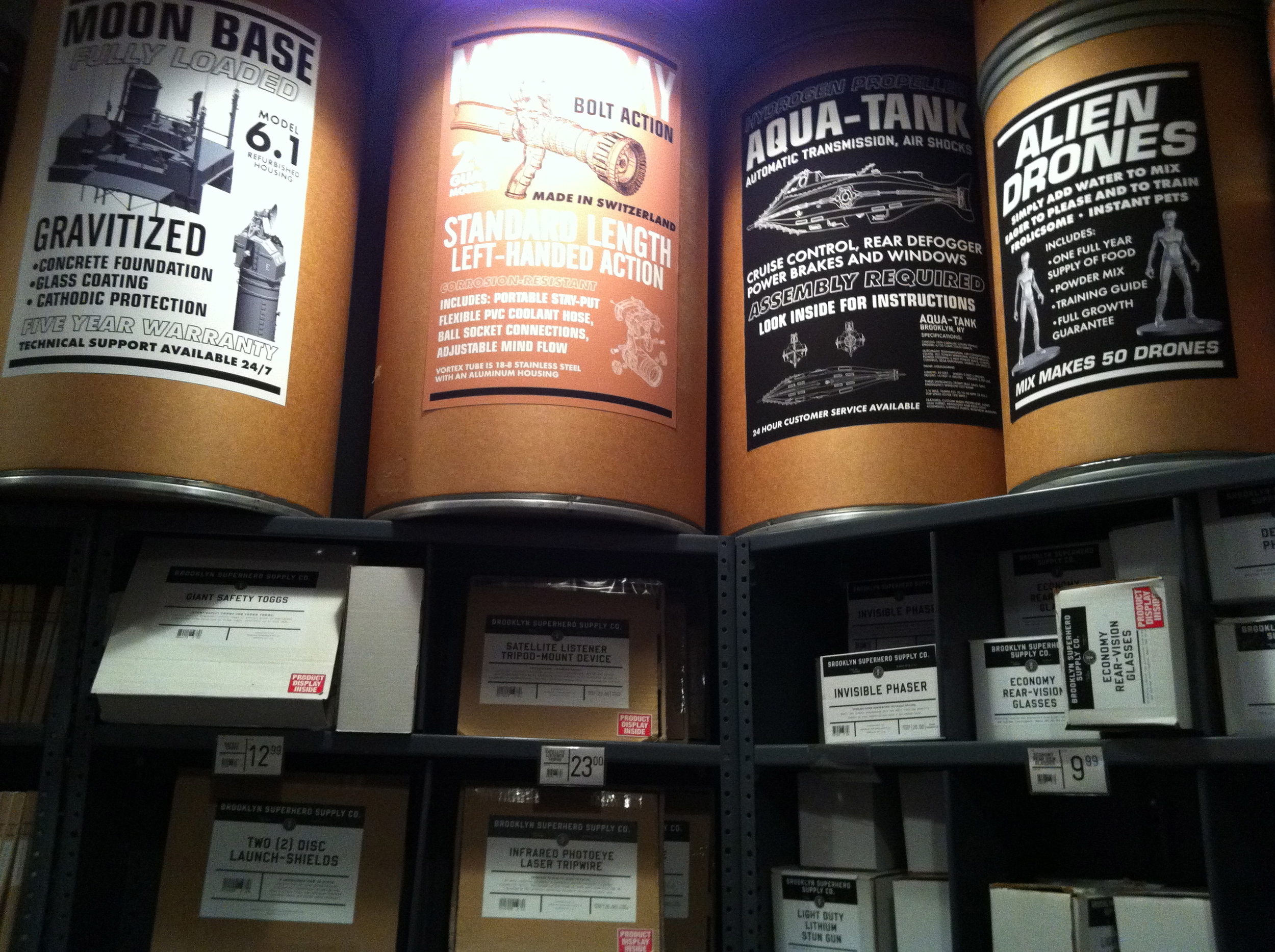 I was devillainized at the Brooklyn Superhero Supply Co.