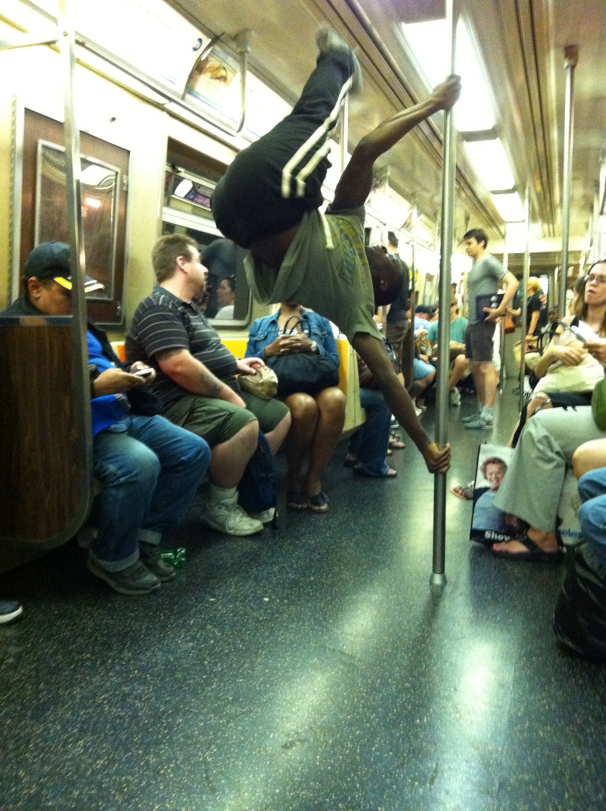 A day in the life: Street dancing on the subway
