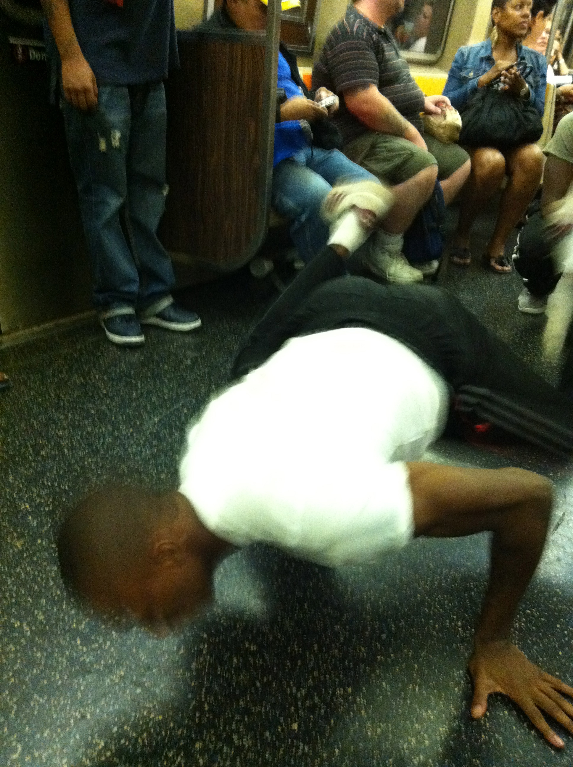 A day in the life: Street dancing on the subway