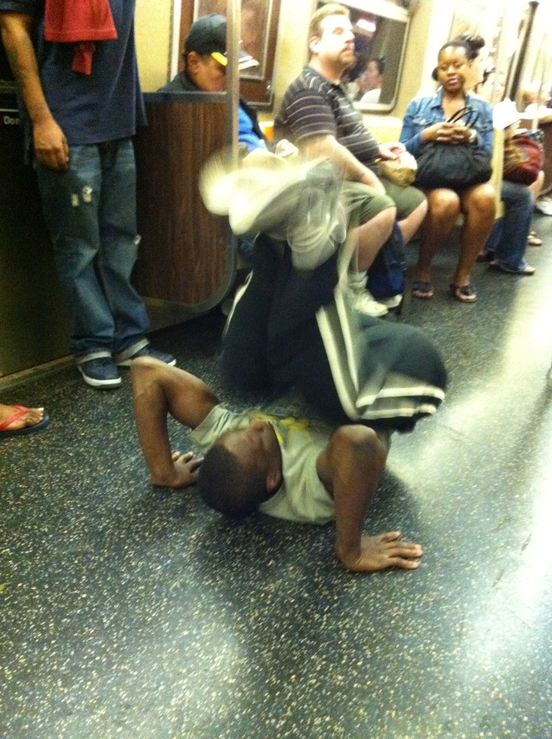 A day in the life: Street dancing on the subway