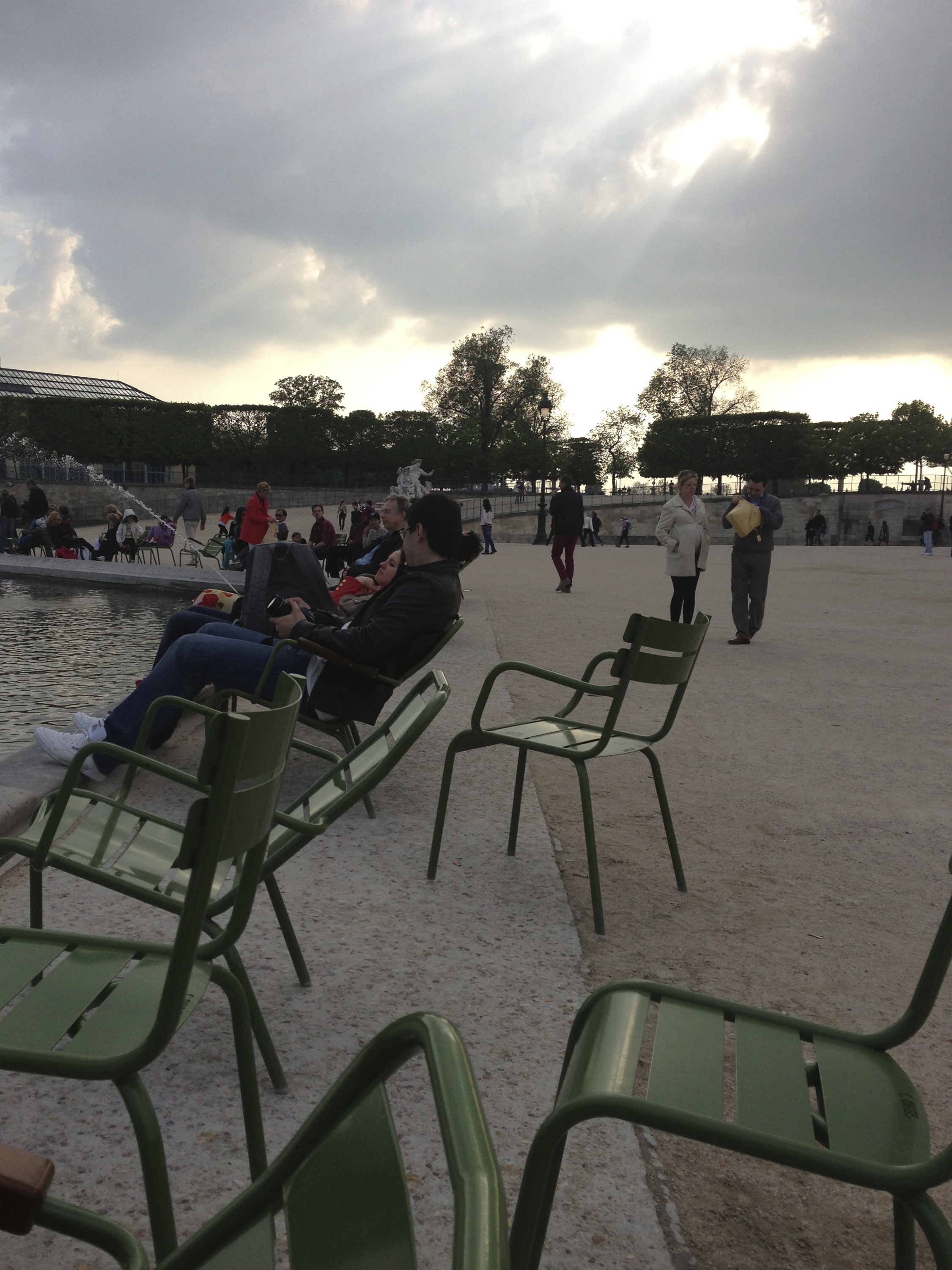 Relaxing after the conference