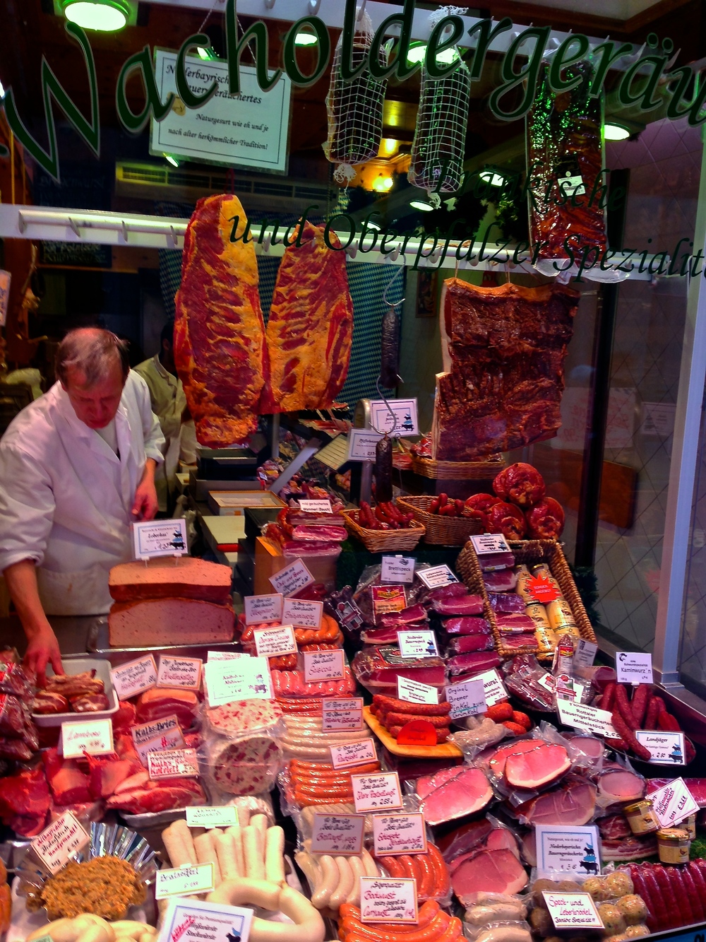 Munich meat market