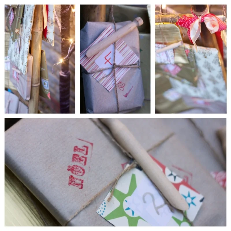 Advent Ladder collage 4