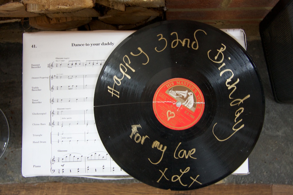 Dada Birthday Gift - Record Tag
