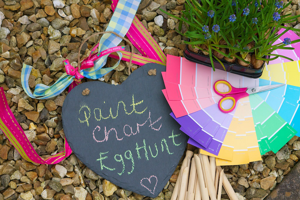 Paint Chart Egg Hunt - Chocolate Free