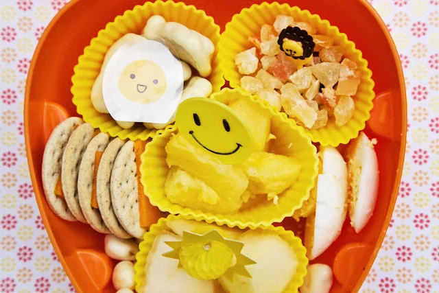 Sunshine Bento Babies - Rainbow Colours - Yellow