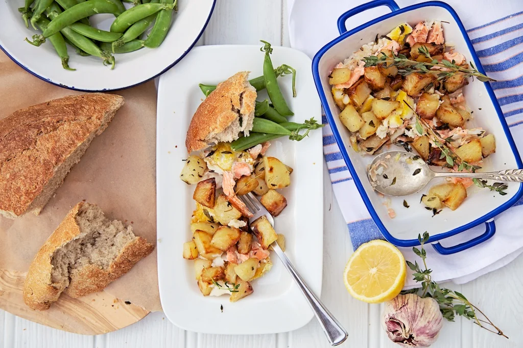 Rustic Summer BBQ Fish Pie