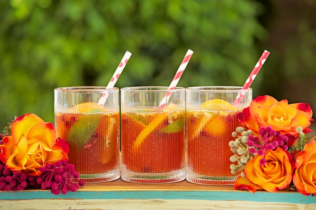 Pimms and Blood Orange Fizz Cocktail
