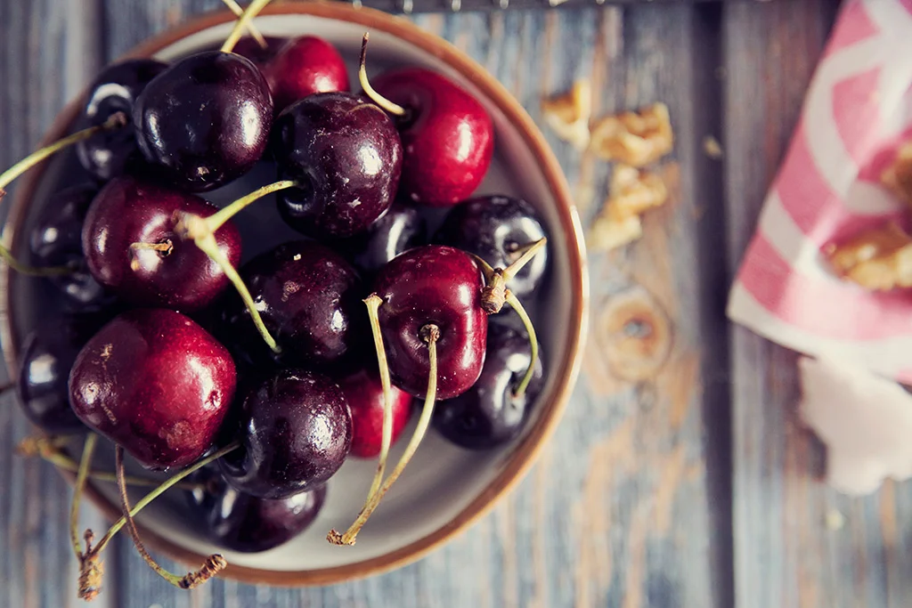 Cherry Floss Open Pie