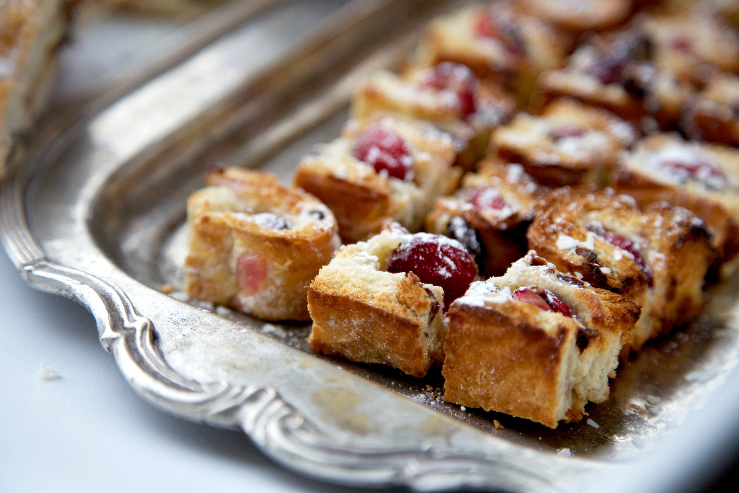 Cranberry &amp; Coconut Stollen Croutons • Capture by Lucy