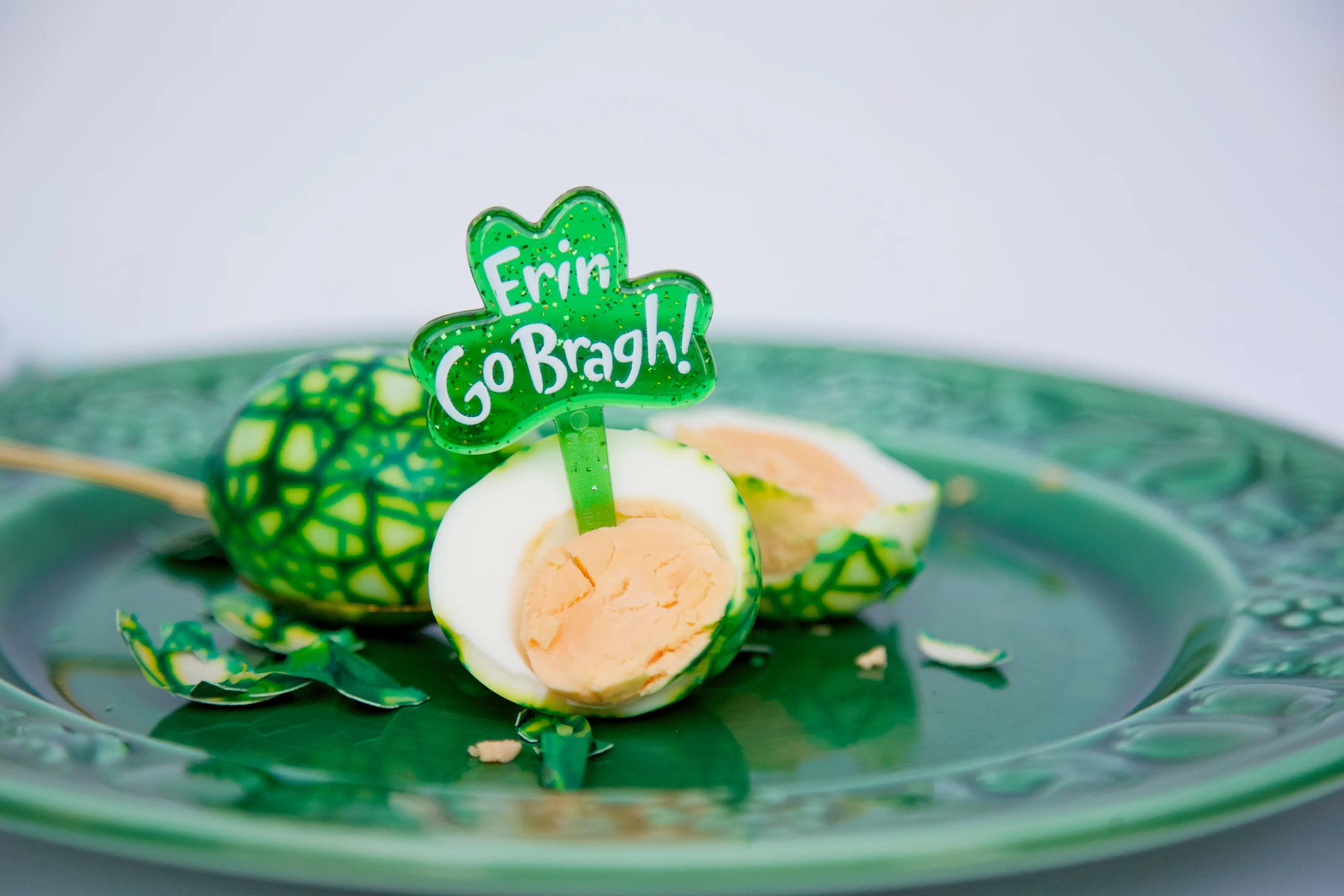 Marbled Eggs • St Patrick's Day Breakfast