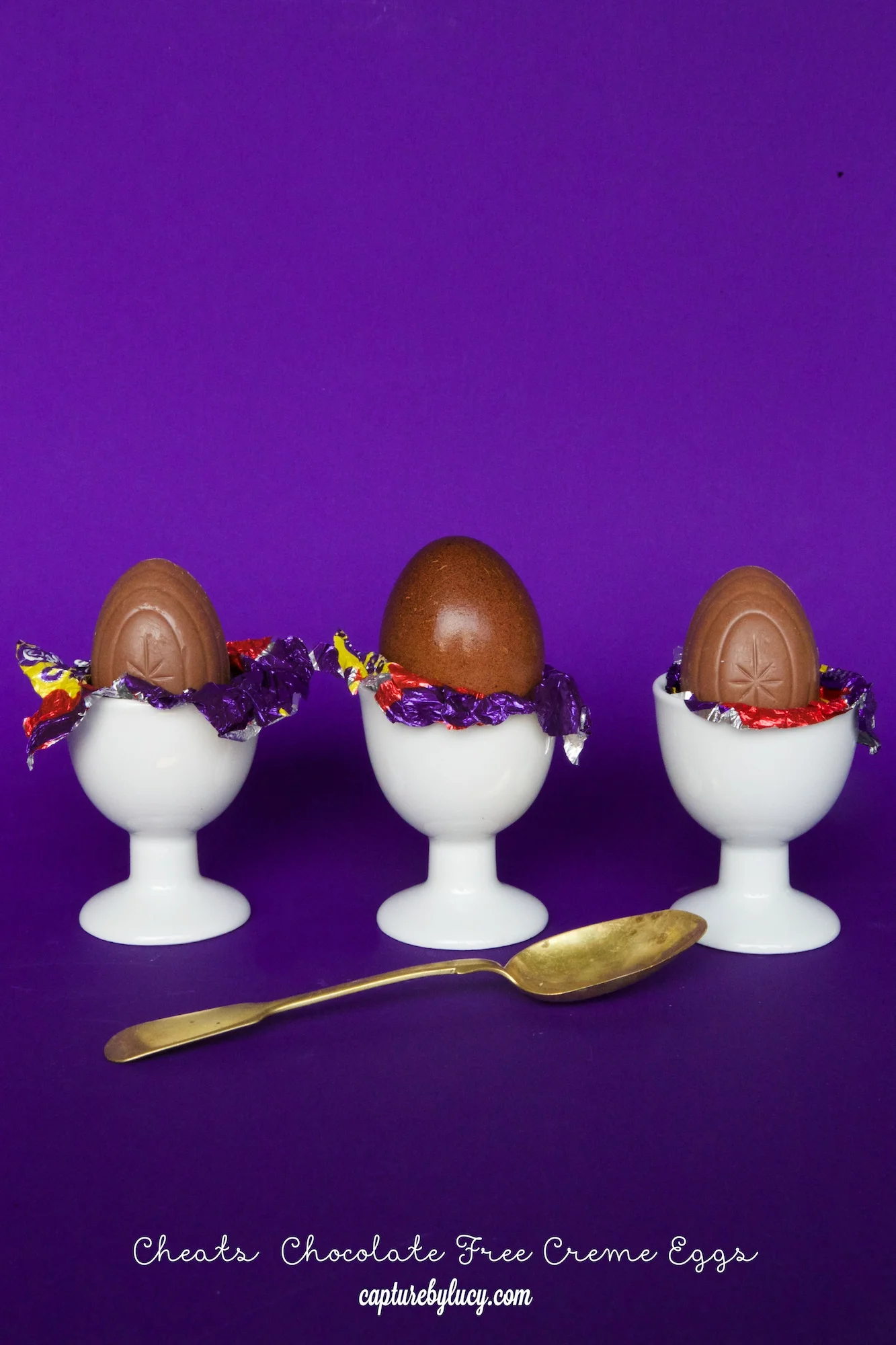 Chocolate Free Creme Eggs • Capture by Lucy