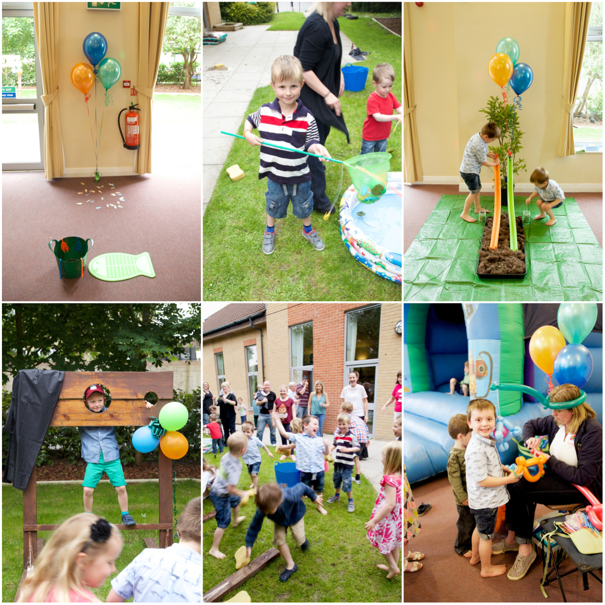 Fishing Birthday Party • Sammy's 5th Birthday • Photo Backdrops UK