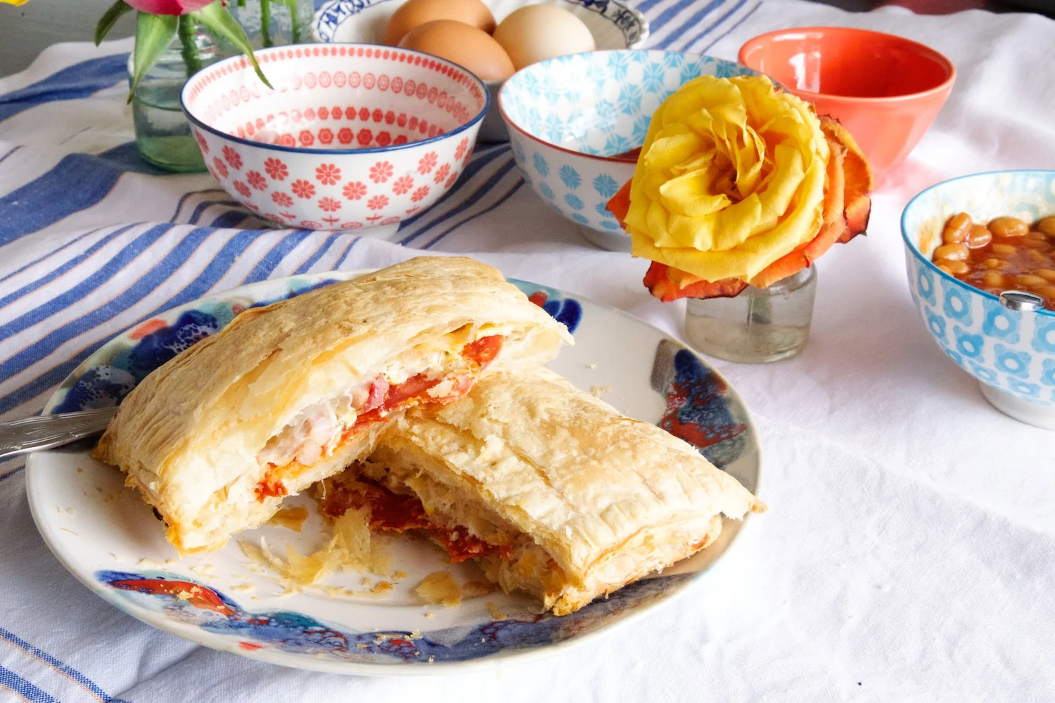 Chorizo and Pancetta Parcels