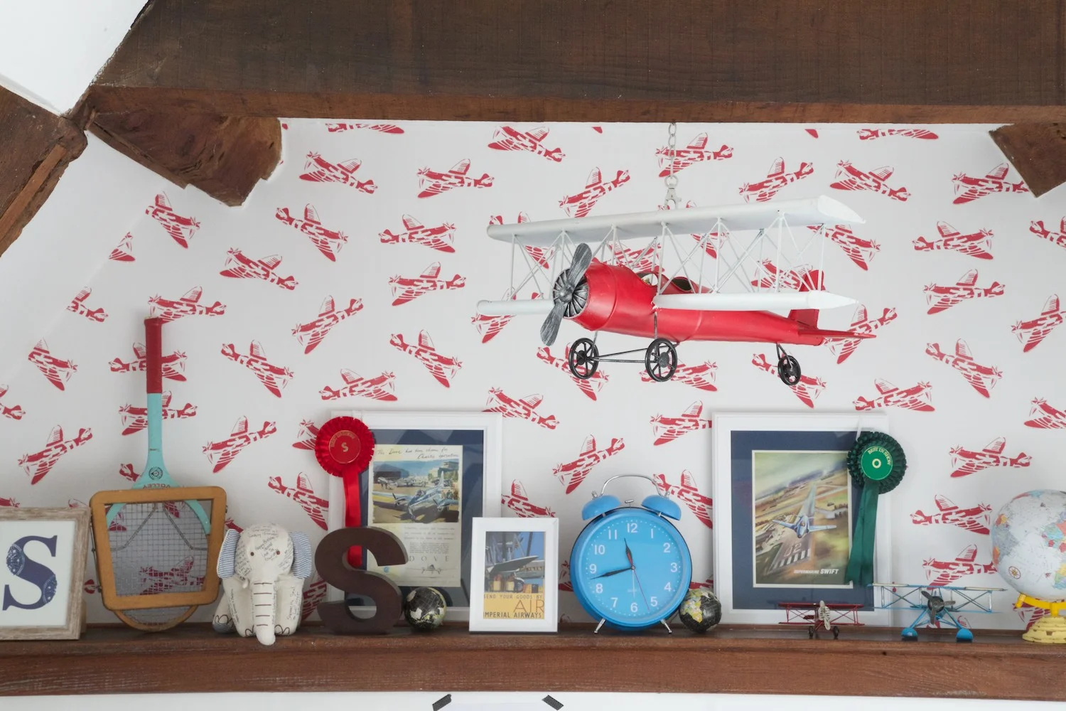 Aeroplane Boy's Bedroom Tour