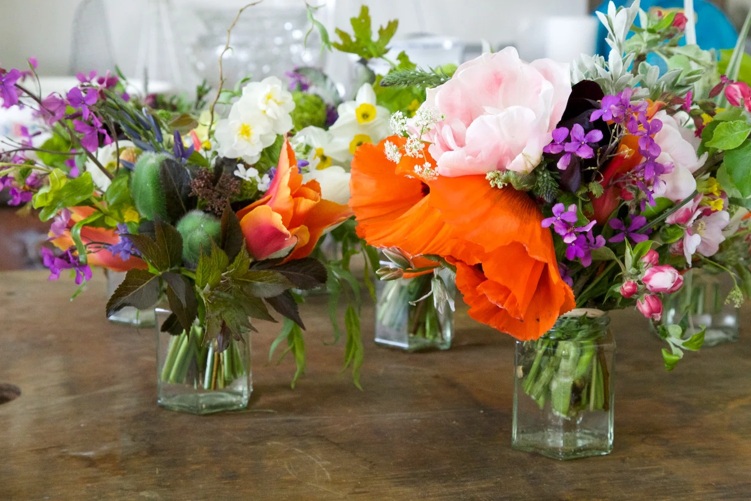 Workshops at Common Farm Flowers, Somerset