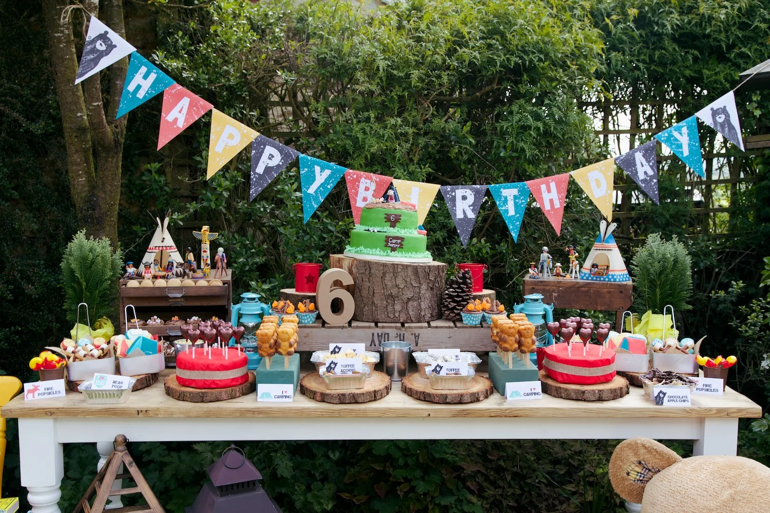 Camp Out Party Food • Sammy's Camping Party Part 1