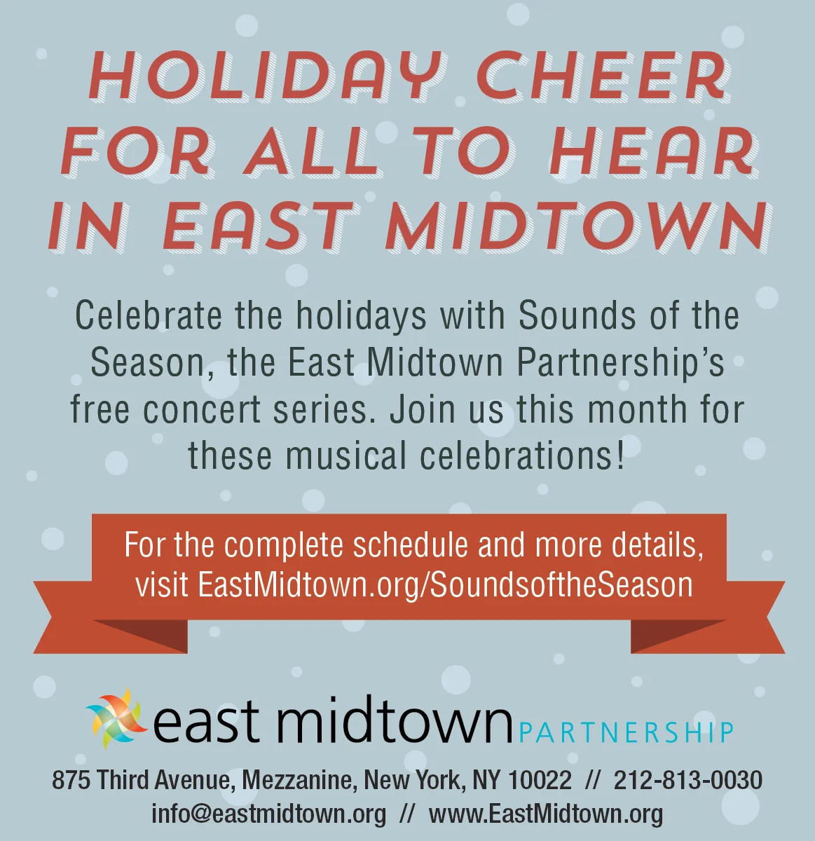 Sounds of the Season Ad