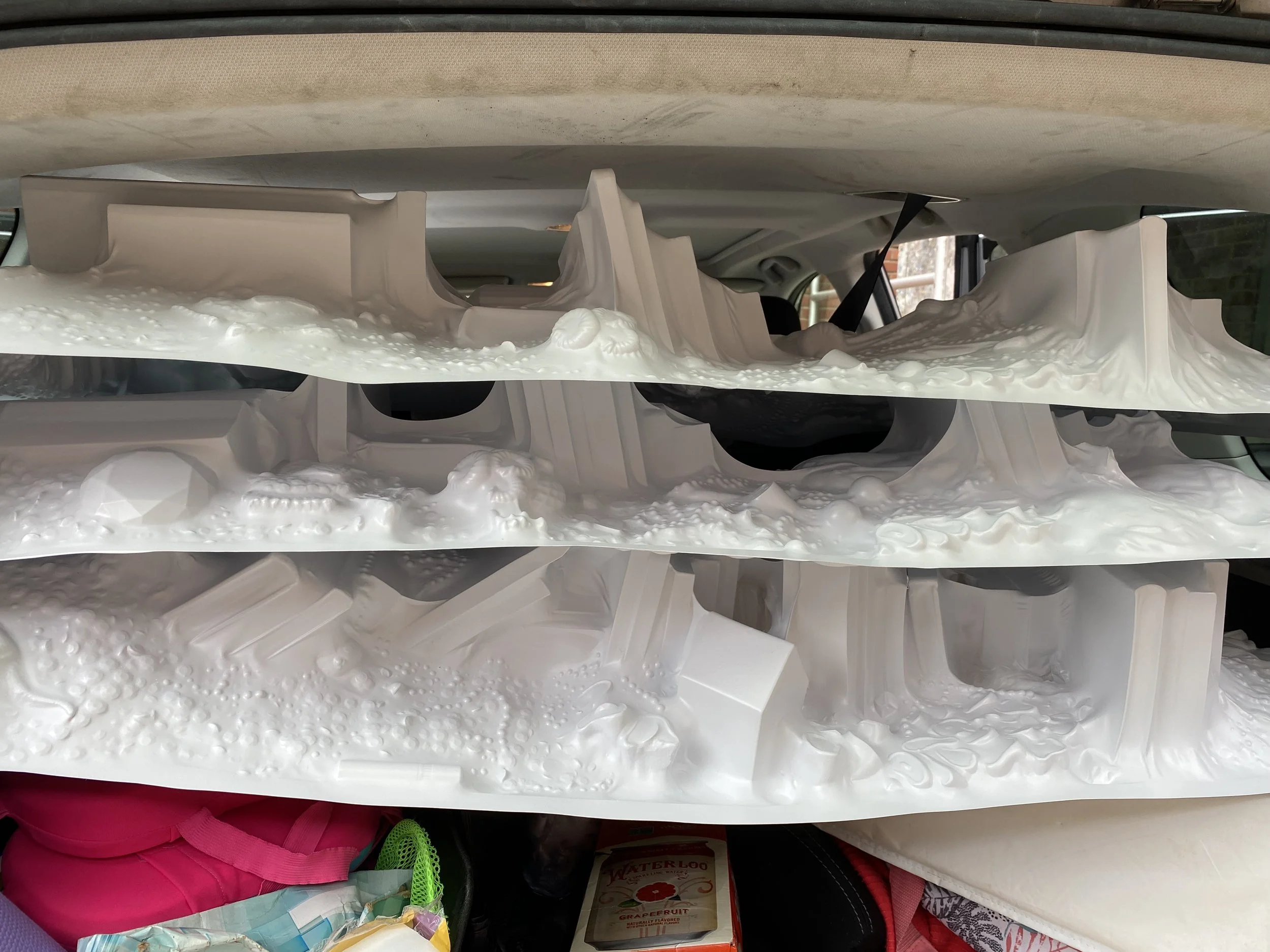  image of the work being transported 