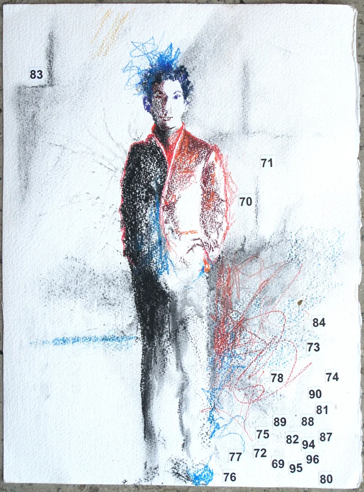 'the numbers man' unframed