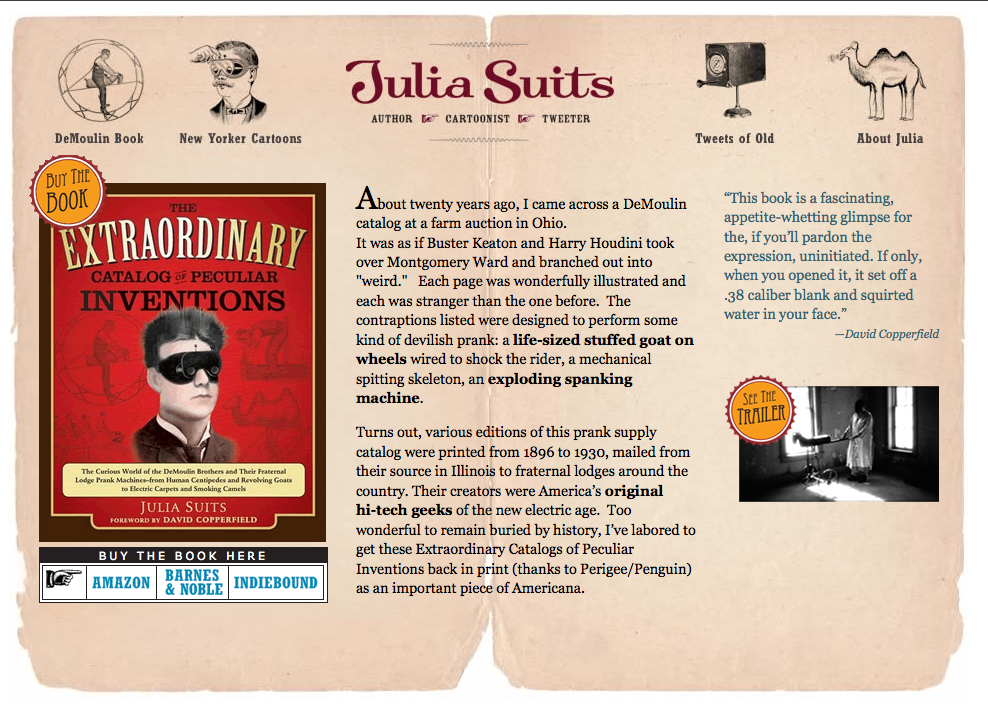 Julia Suits Website