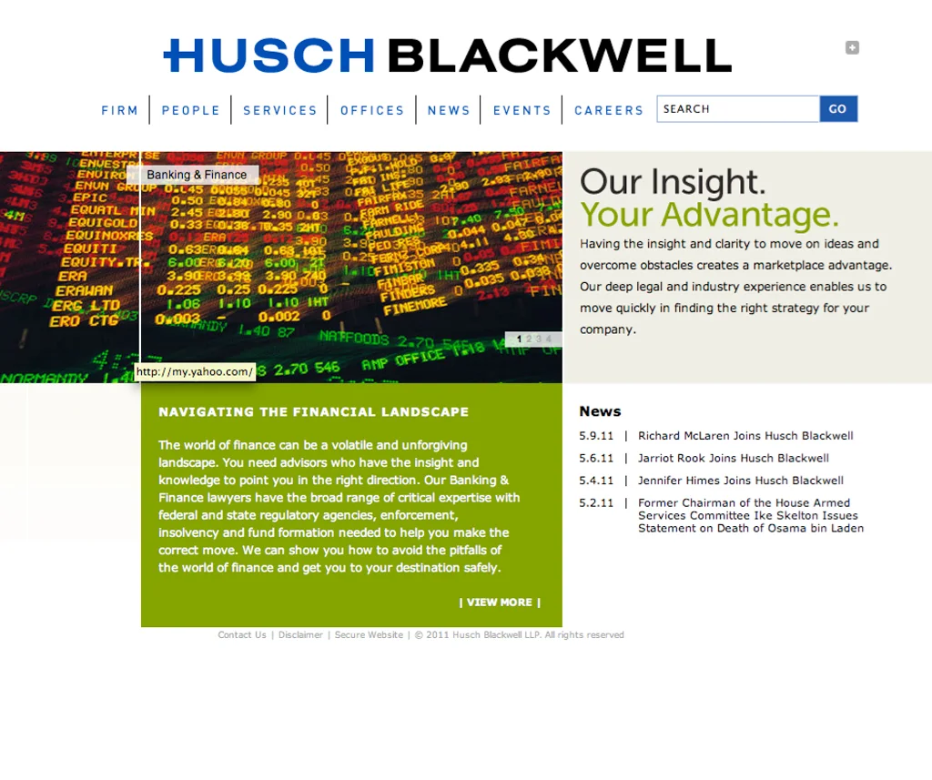 Husch Blackwell Website