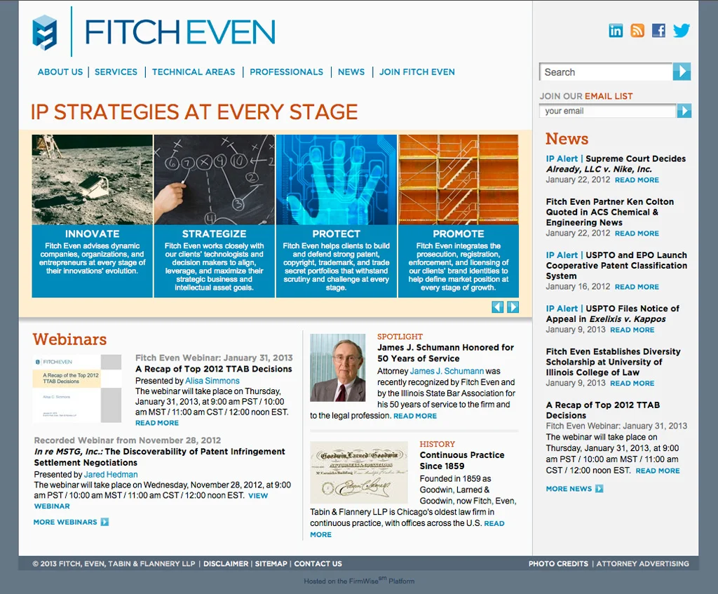 Fitch Even Website