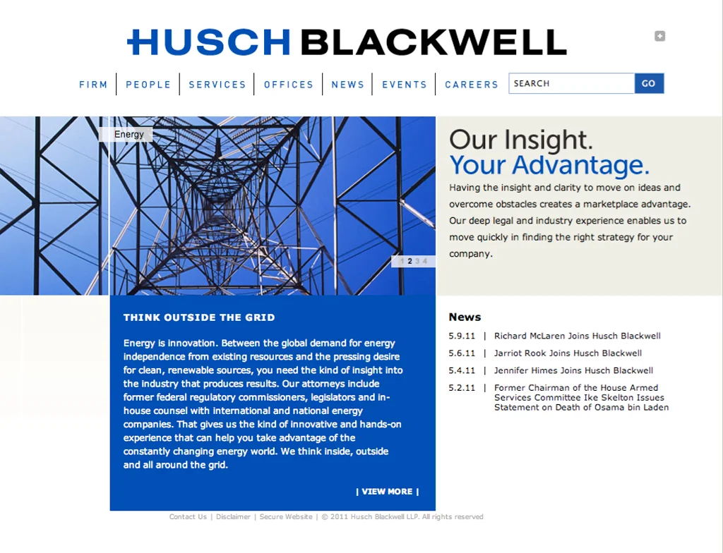 Husch Blackwell Website