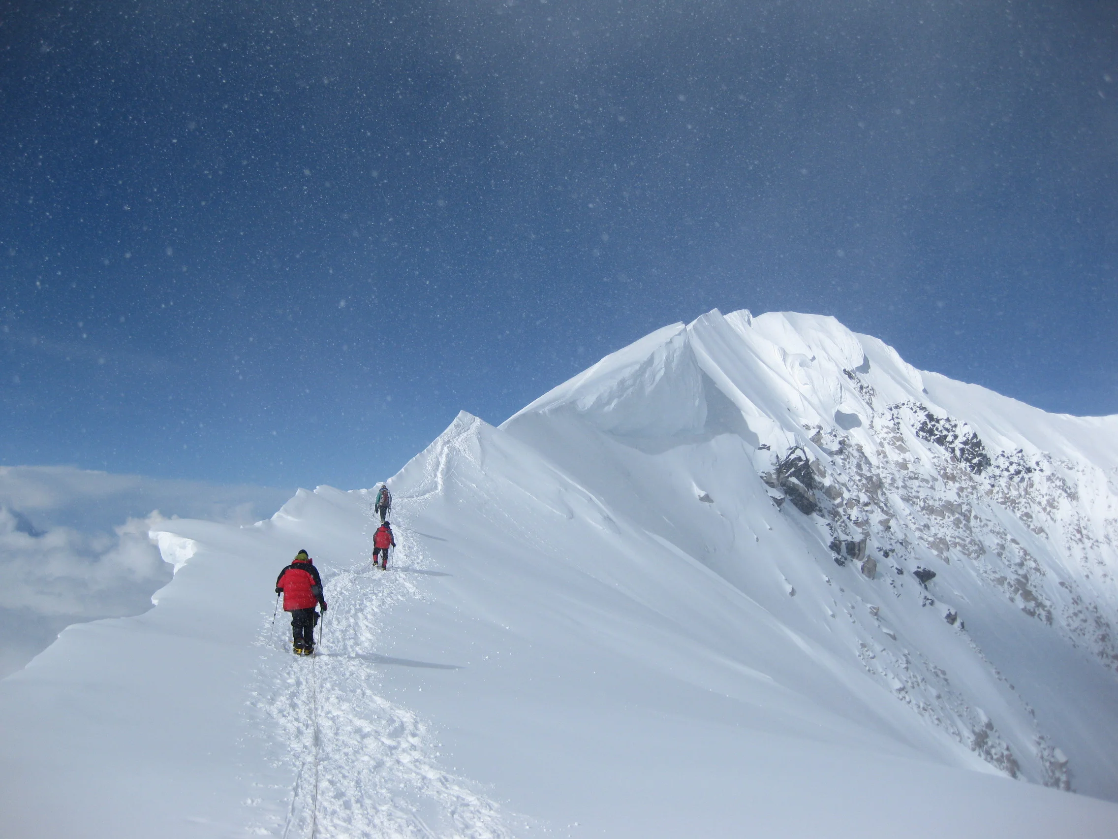 Denali summit ridge, 2009