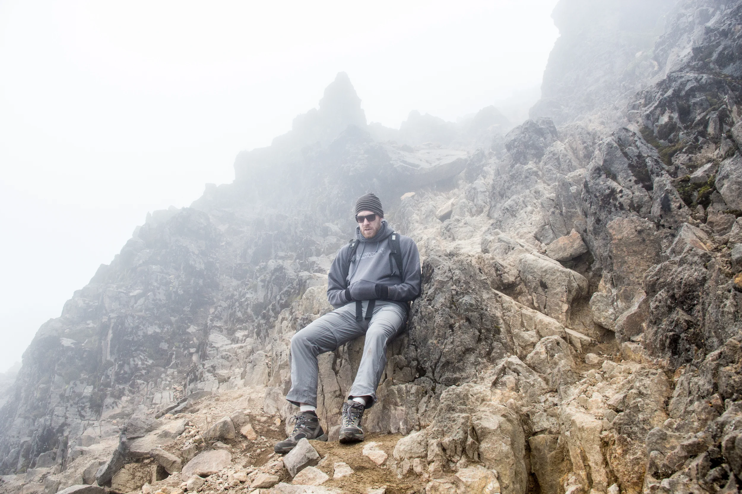 Hiking in Ecuador, 2015