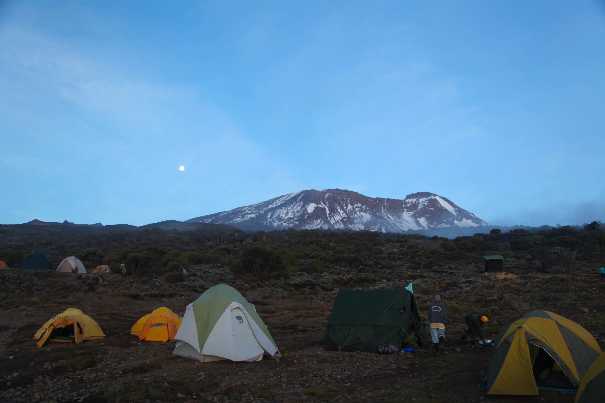 Camp 1, Kilimanjaro, 2014