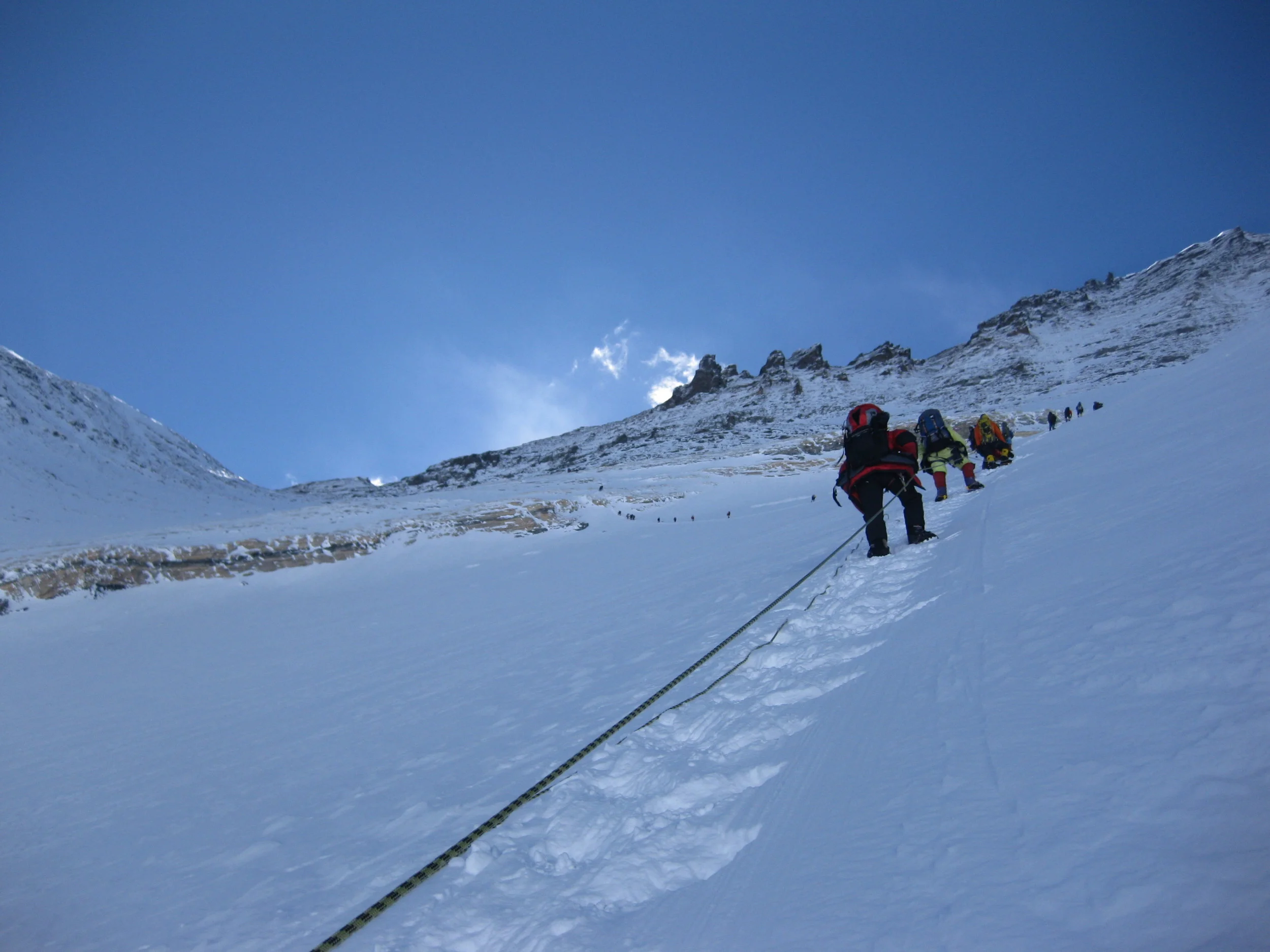 Up to the Yellow Band, Everest, 2011