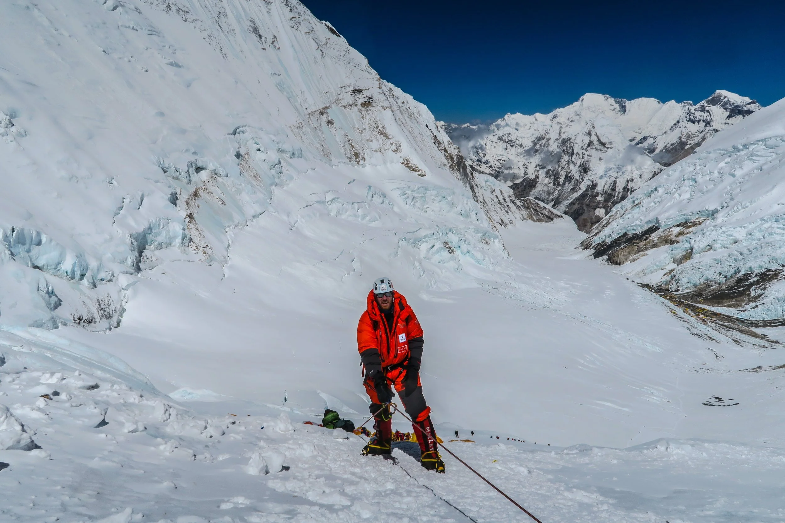 Camp 3, Everest South, 2016