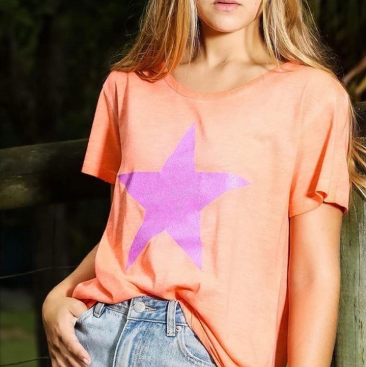 Get your stardust on✨
Fun Tees are in stock now.
.
.
.
#stardustcrew #cotton #glitter 
#shine #tees #stockservice 
#boutique #fashion #cotton