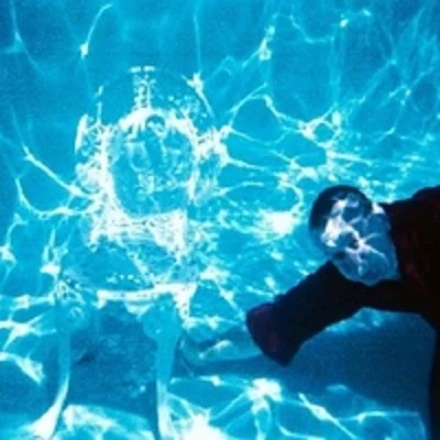 Michael Harding in publicity still for Swallow written and performed by Michael Harding.