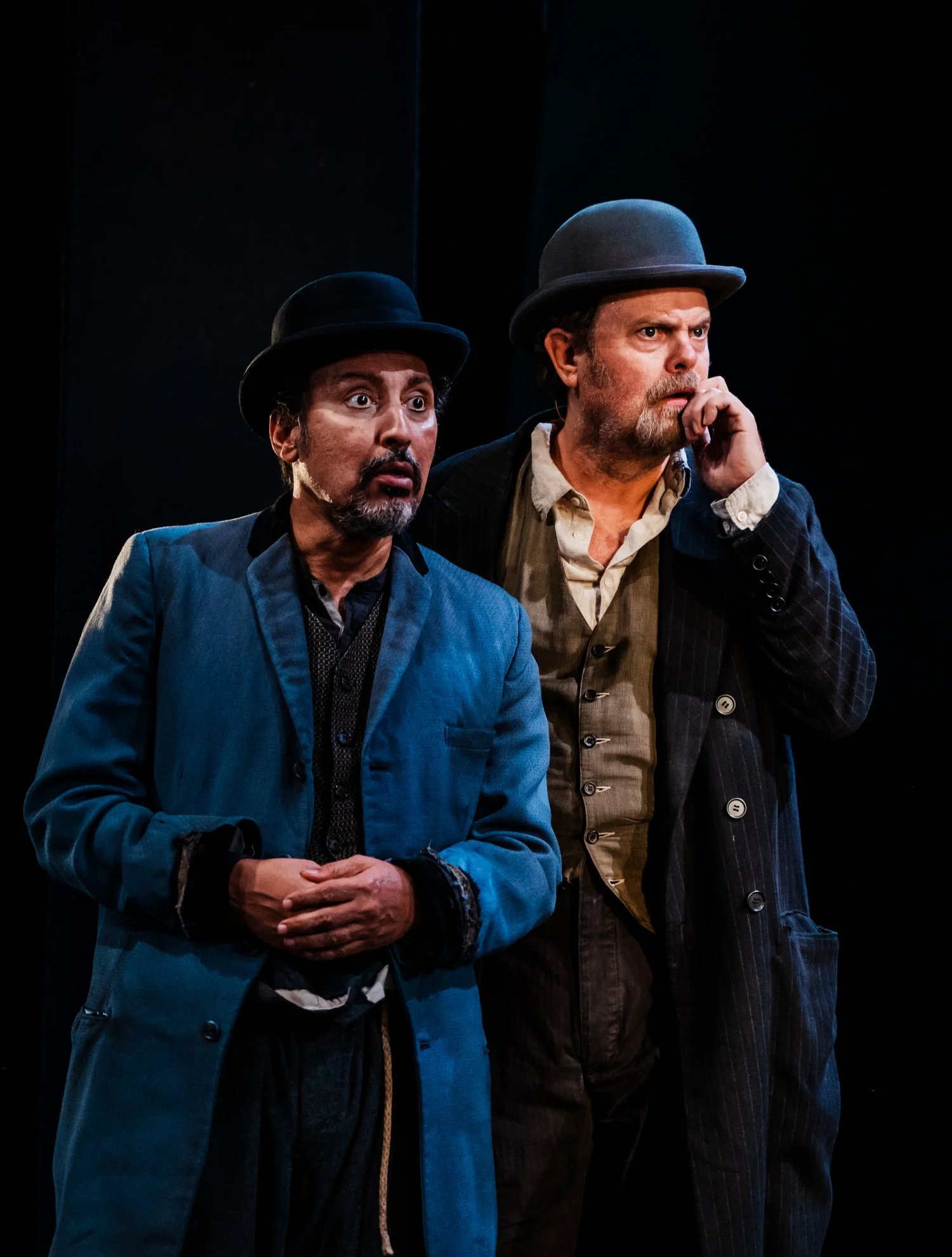 Aasif and Rainn in Godot. photo by Jeff Lorch.jpeg