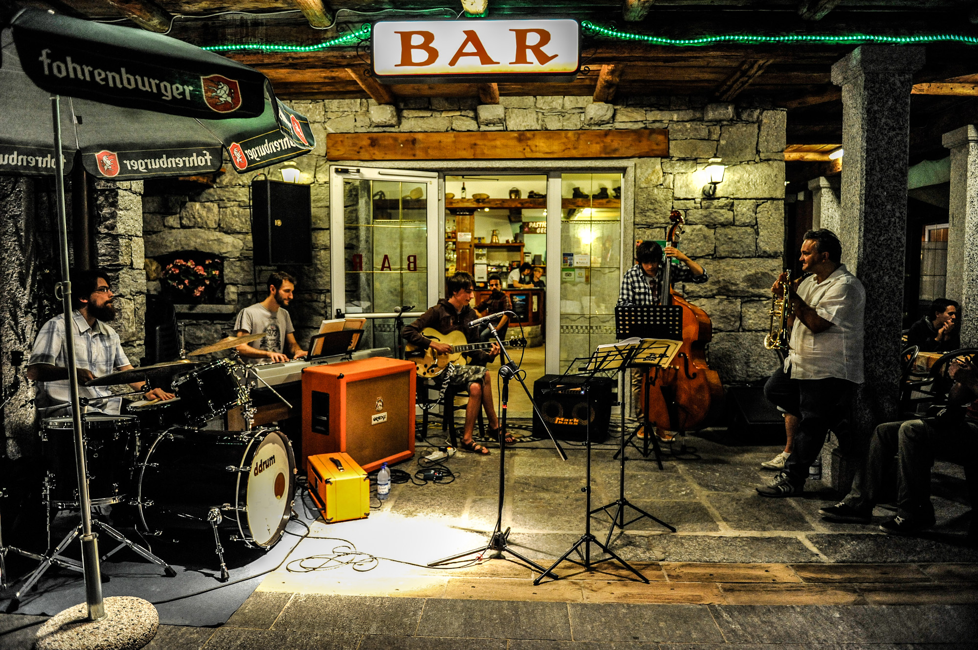 All Art Trio & friends durante il Baceno Brass Festival 2013