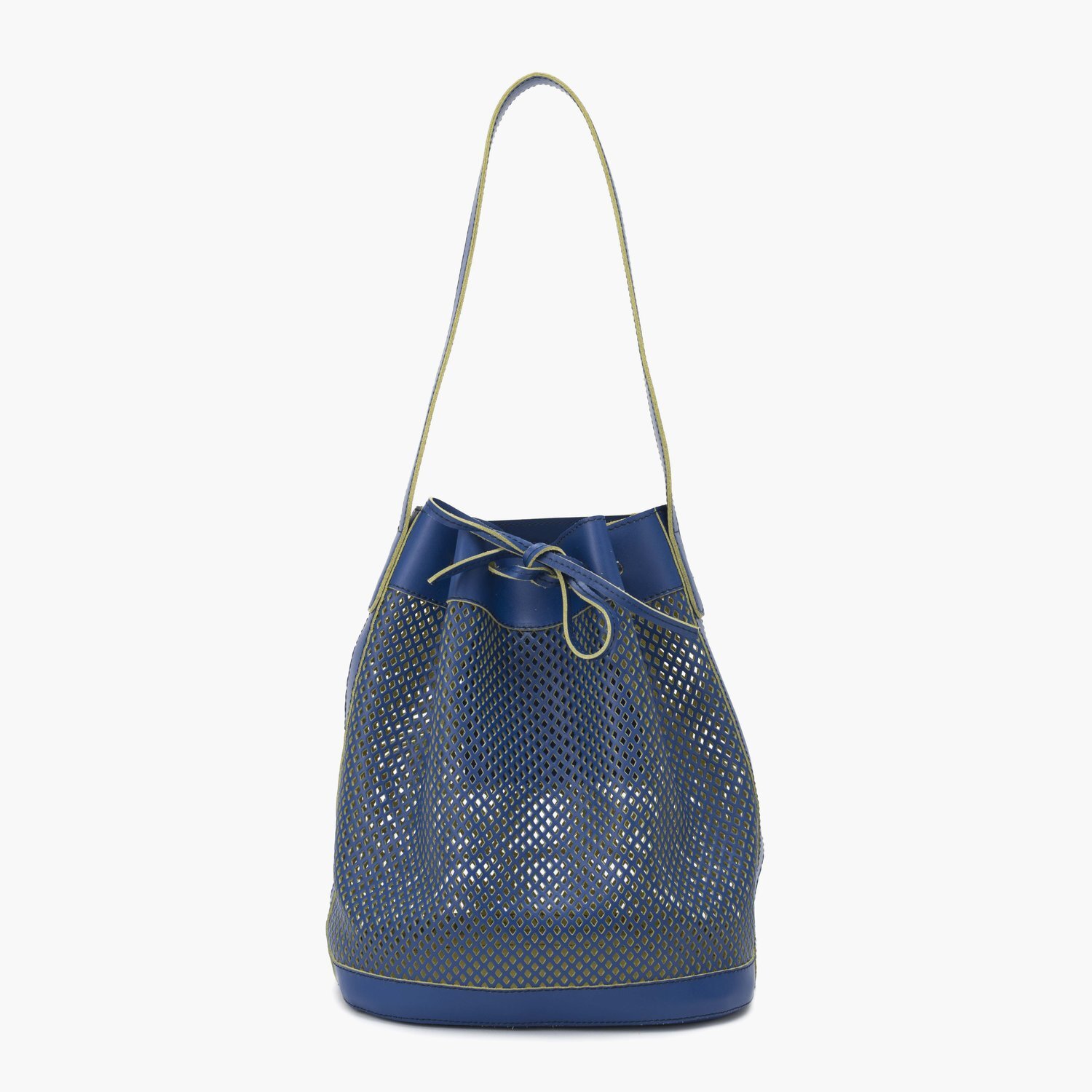bucket bag blue