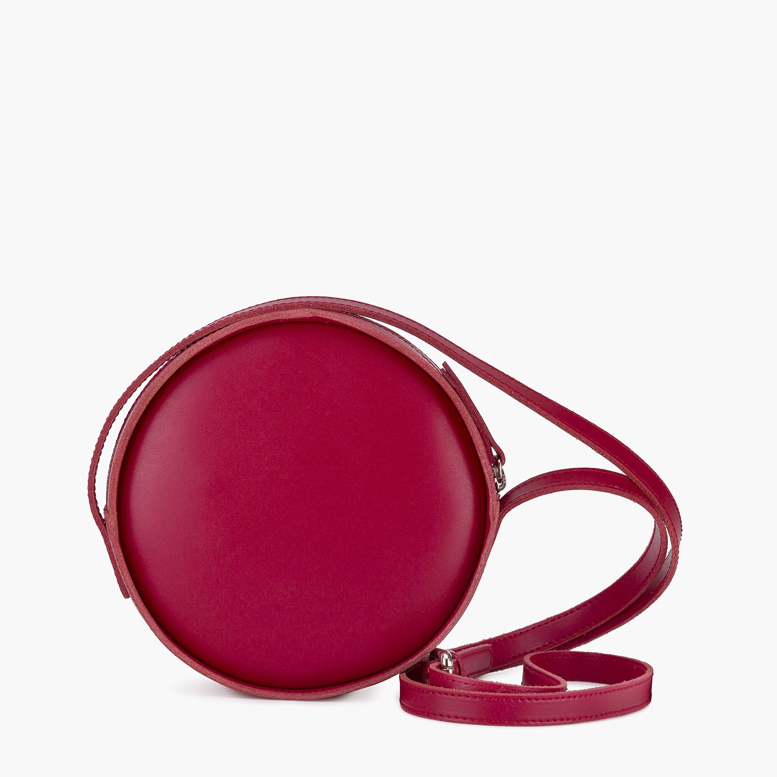 Circle Bag - Taupe — ALEXANDRA DE CURTIS | Italian Leather Handbags ...