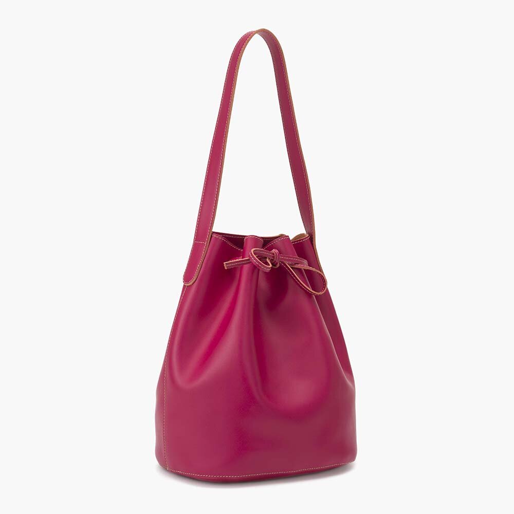 Bella Bucket Bag - more colours — ALEXANDRA DE CURTIS | Italian Leather ...