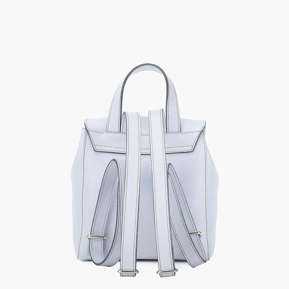 baby blue backpack purse