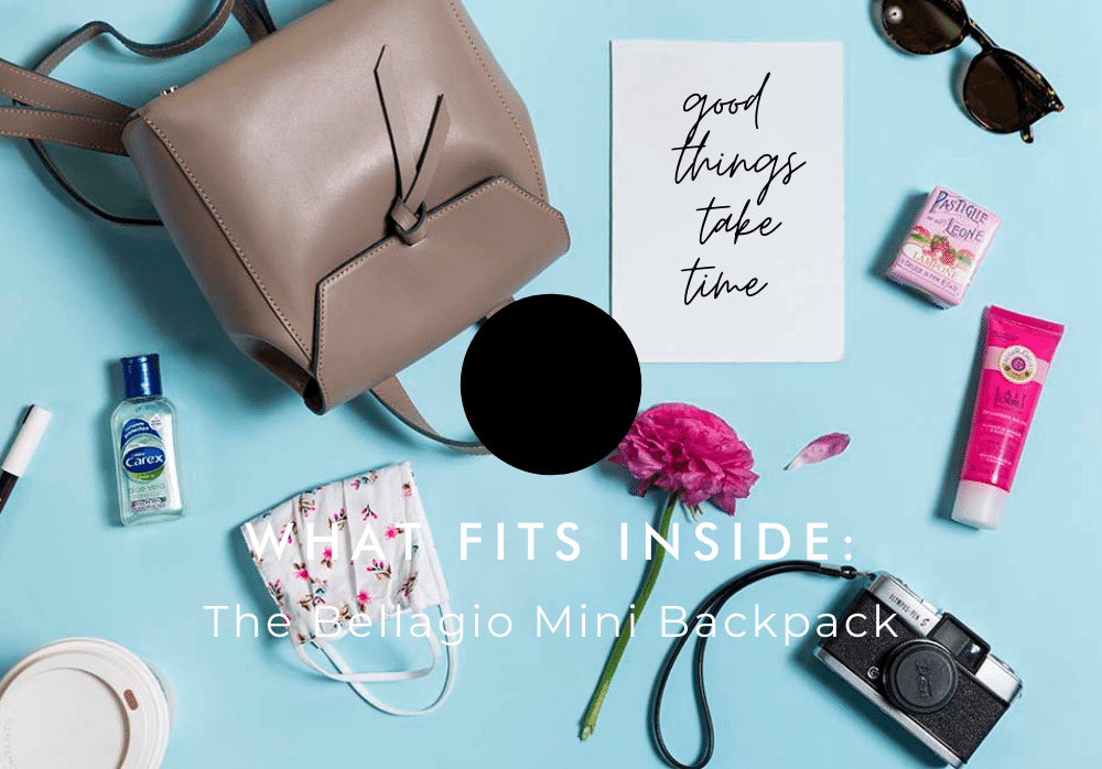 what's in my mini backpack