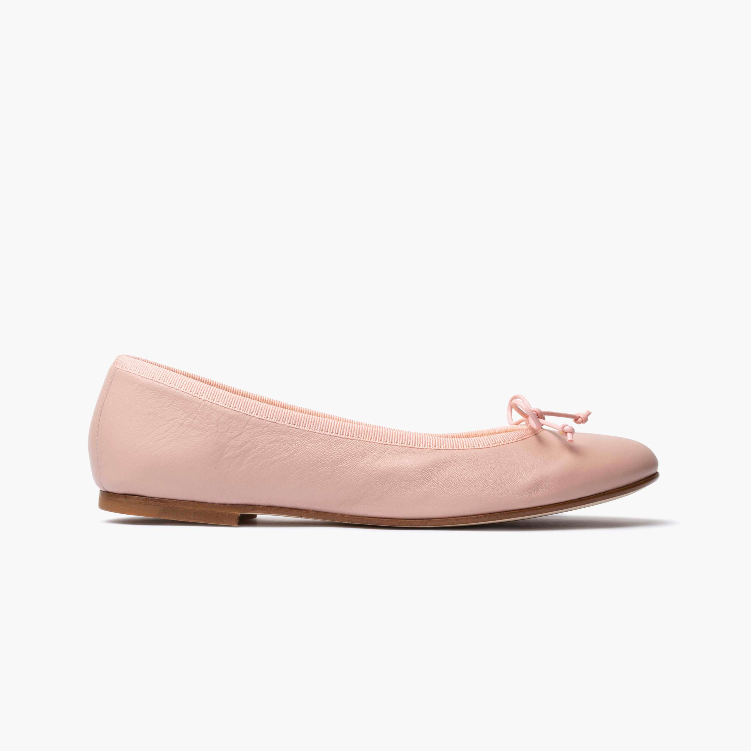 Livia Ballet Flat - Blush Pink — ALEXANDRA DE CURTIS | Italian Leather ...