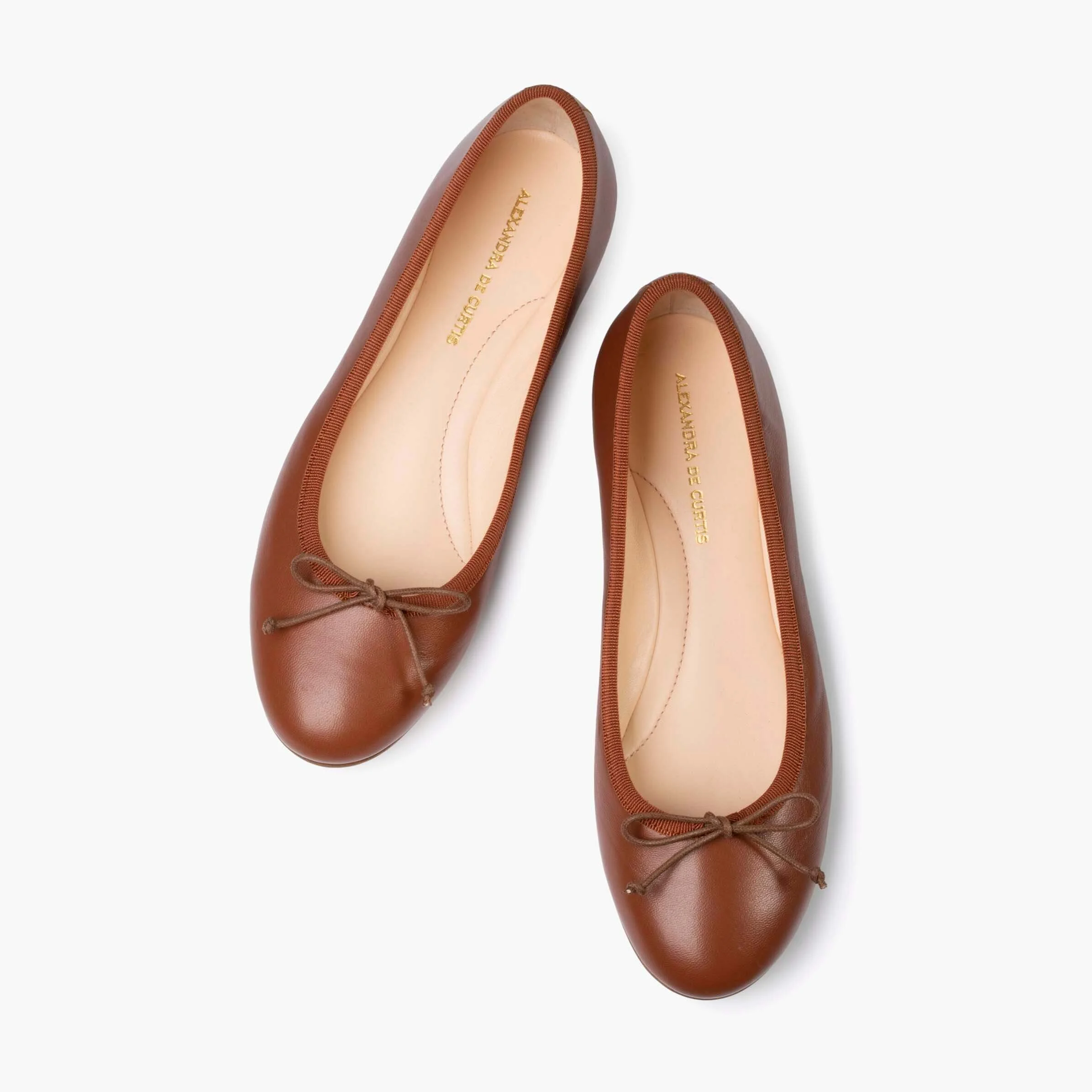 brown ballet pumps