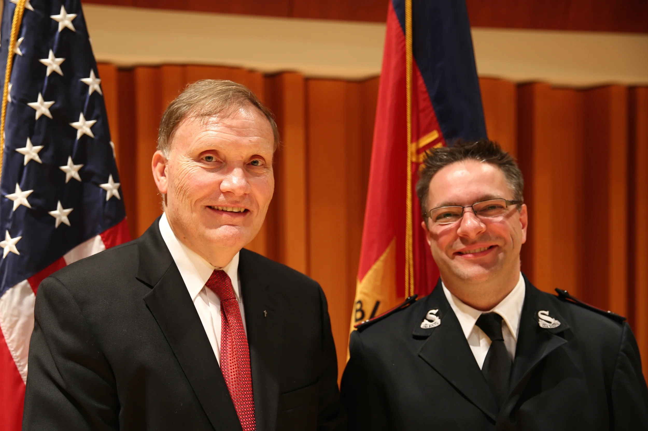 Post concert photo op