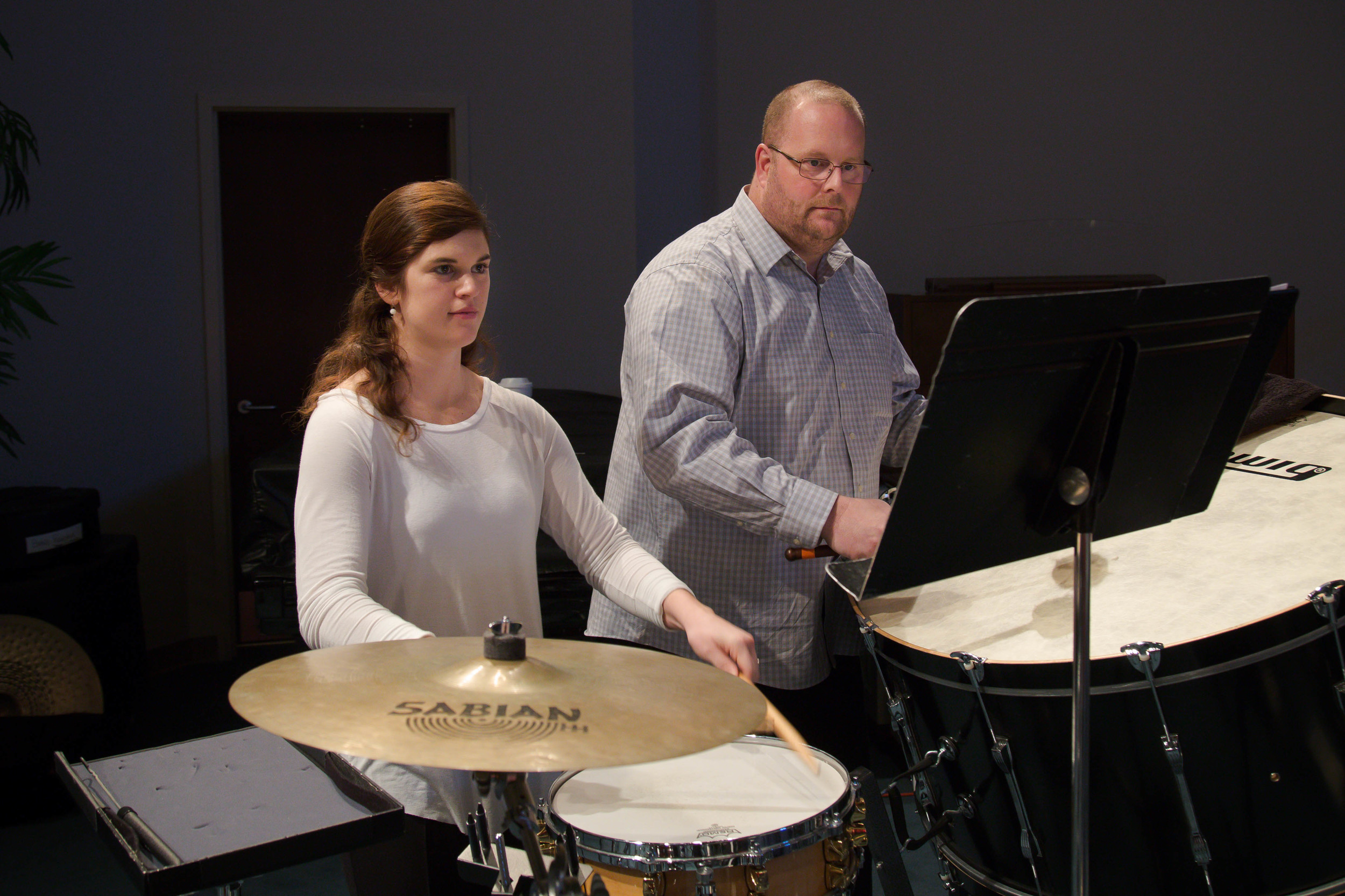 Sara and Bernie in action